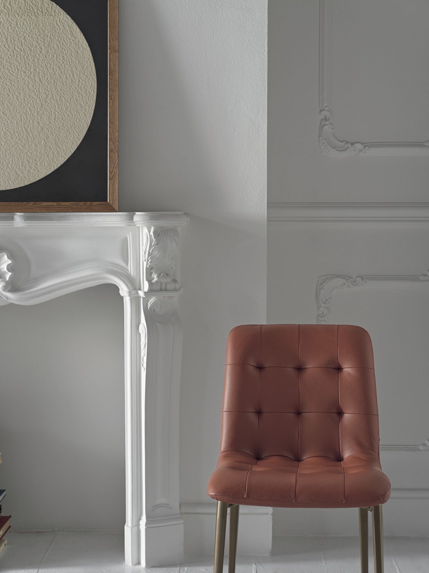 Кожаный стул capitonné Bontempi Casa Kuga ARCH-00055617 - Вид №2