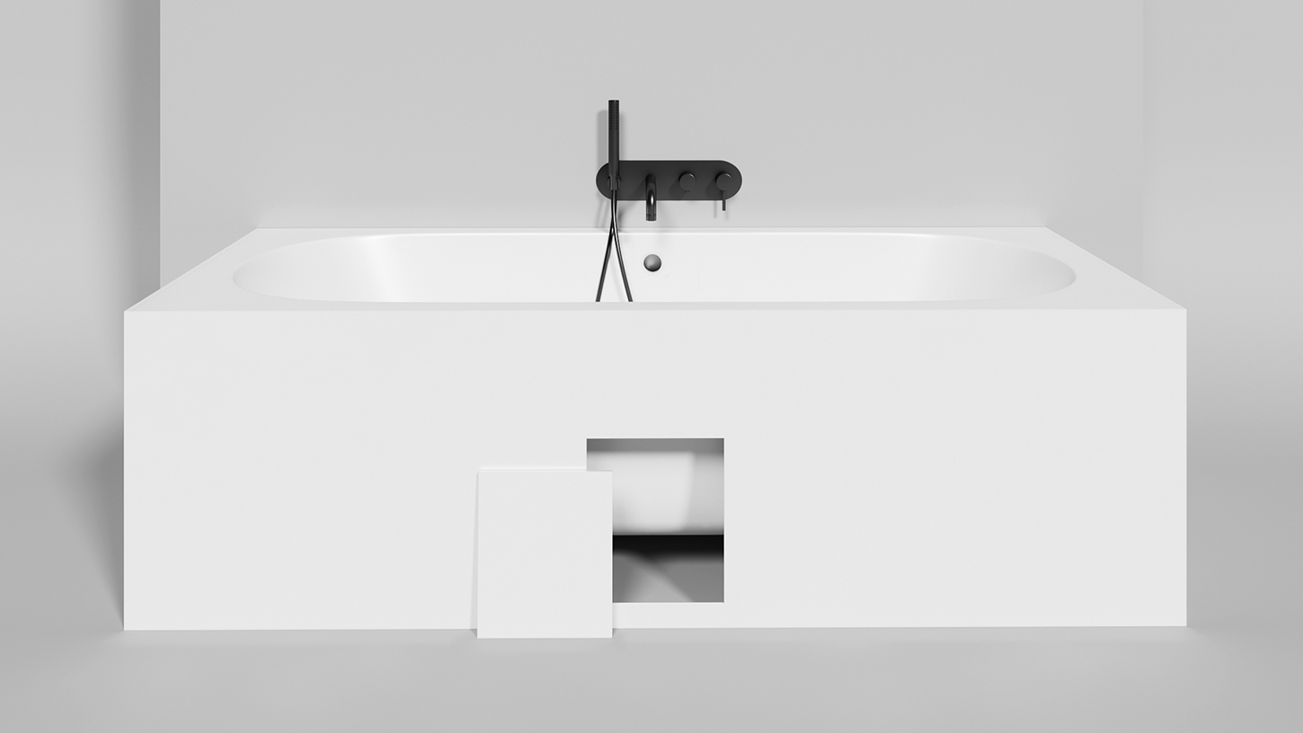 Встраиваемая ORNELLA AXIS 190х90 встраиваемая SALINI 103412G - Вид №6