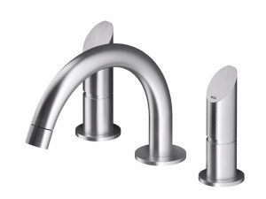 Смеситель для раковины с 3 отверстиями из нержавеющей стали