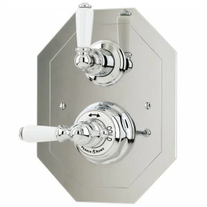 Traditional bathrooms Смеситель для душа с термостатом, фарфоровый рычаг РЫЧАГ Pr5555/bn