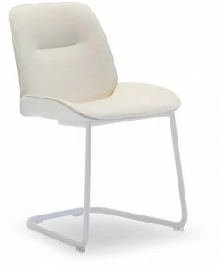 Andreu World Консольный стул с тканевой обивкой Nuez