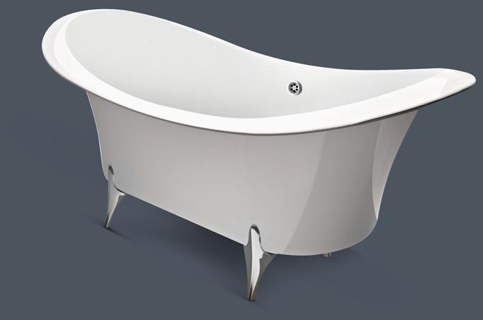 Gruppo Treesse Отдельностоящая овальная ванна на ножках Vasche in stile classico sun-id-1423012 - Вид №3