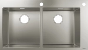 43311800 S71 S712-F765 Встраиваемая мойка 370/370 Hansgrohe