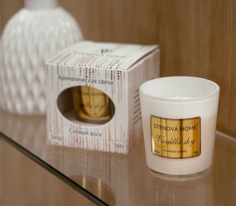 Victoria Stenova 811082 Ароматическая свеча Vanilla sky  - Вид №3