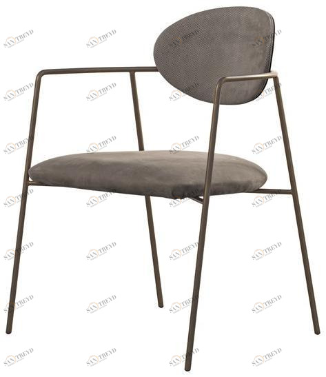 Shake Стул из нубука с подлокотниками sun-id-1374237