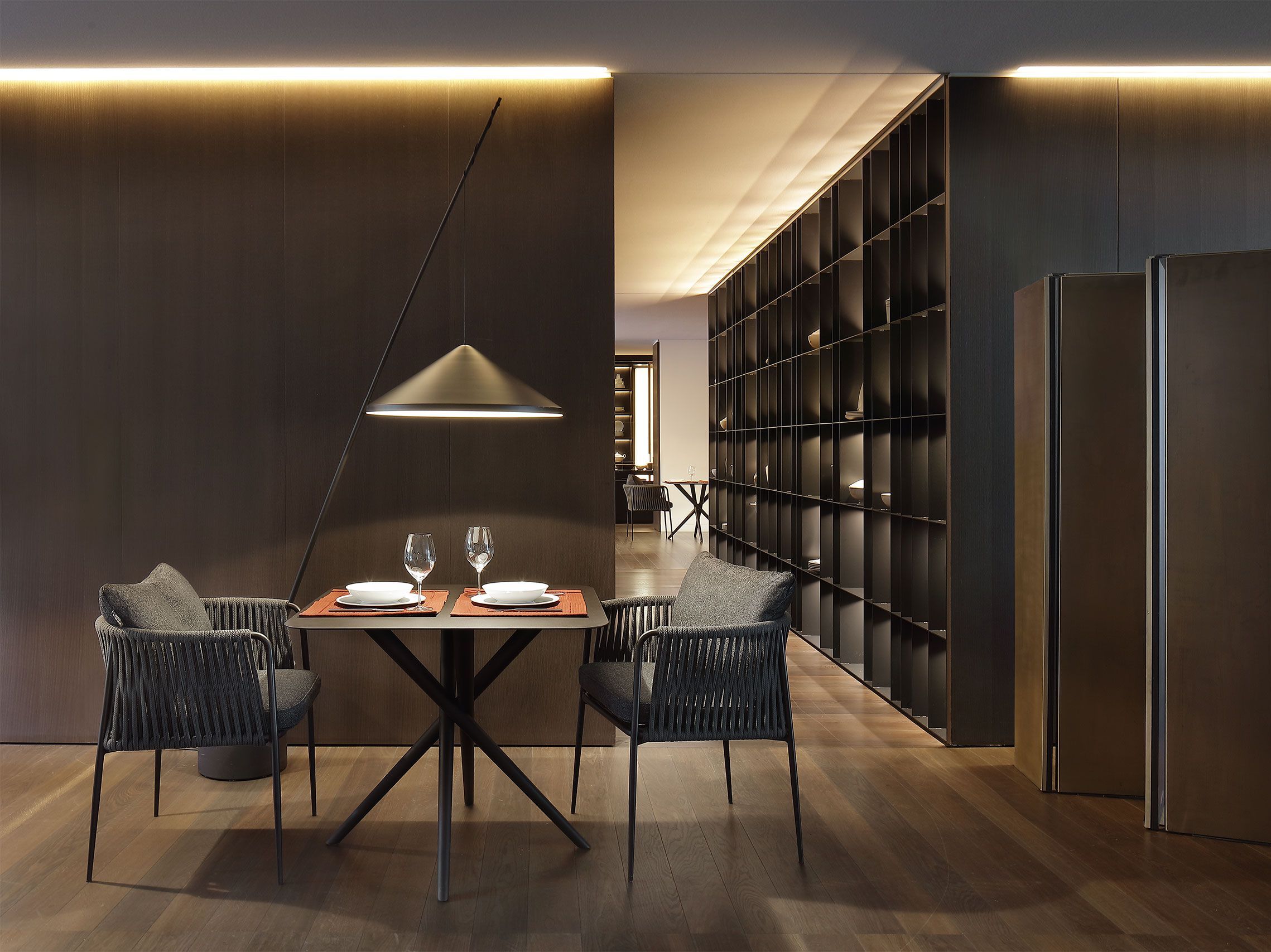 Стул для сада из технической ткани с подлокотниками Nodo Italia Eva ARCH-00098746 - Вид №6