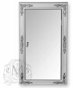 Витрина MIGLIORE Bella Ml.com-70.772 настенная угловая, аворио/серебро