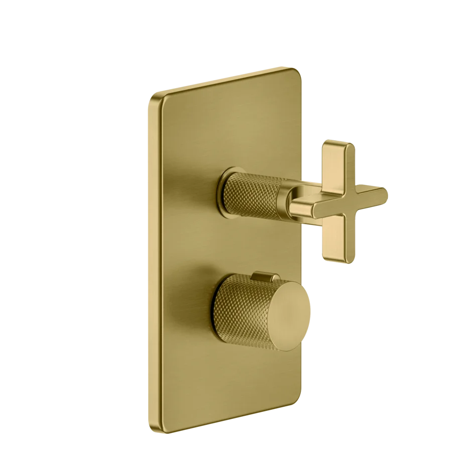 Смеситель для душа 58236 716 Gessi Inciso PVD С ЗОЛОТОЙ ЩЕТКОЙ 58236716