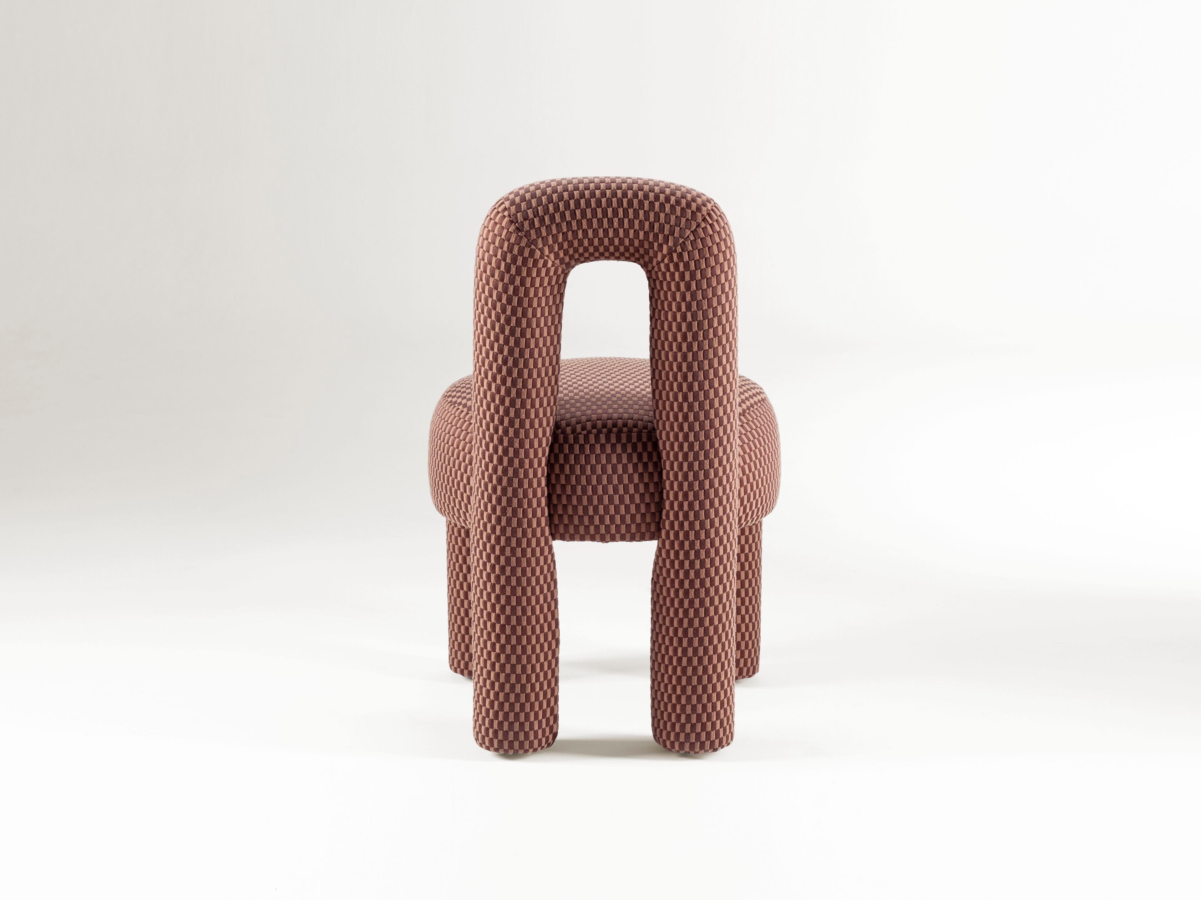 Мягкий стул из ткани DOOQ Marlon ARCH-00090983 - Вид №2