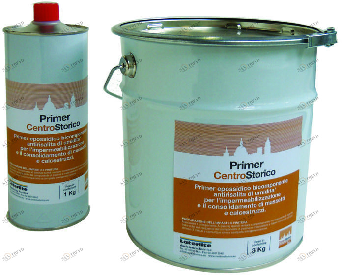 Laterlite Двухкомпонентная эпоксидная грунтовка против восходящей влаги Centrostorico sun-id-1389297