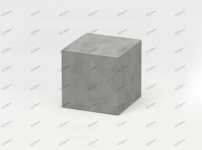 CO33 Табурет садовый низкий бетонный Angulus B4