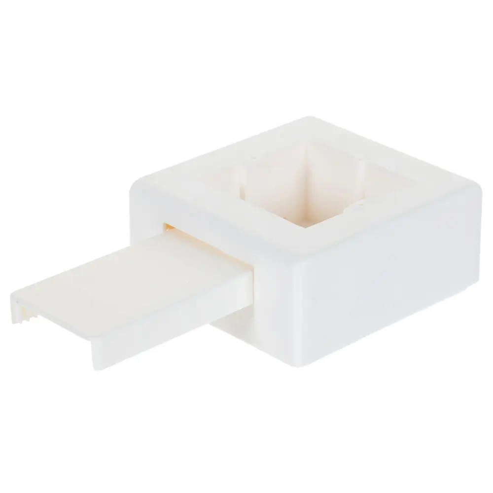 Распределительная коробка открытая TPalst 74х20 м 6 вводов IP54м цвет белый TPlast STLM-2043477