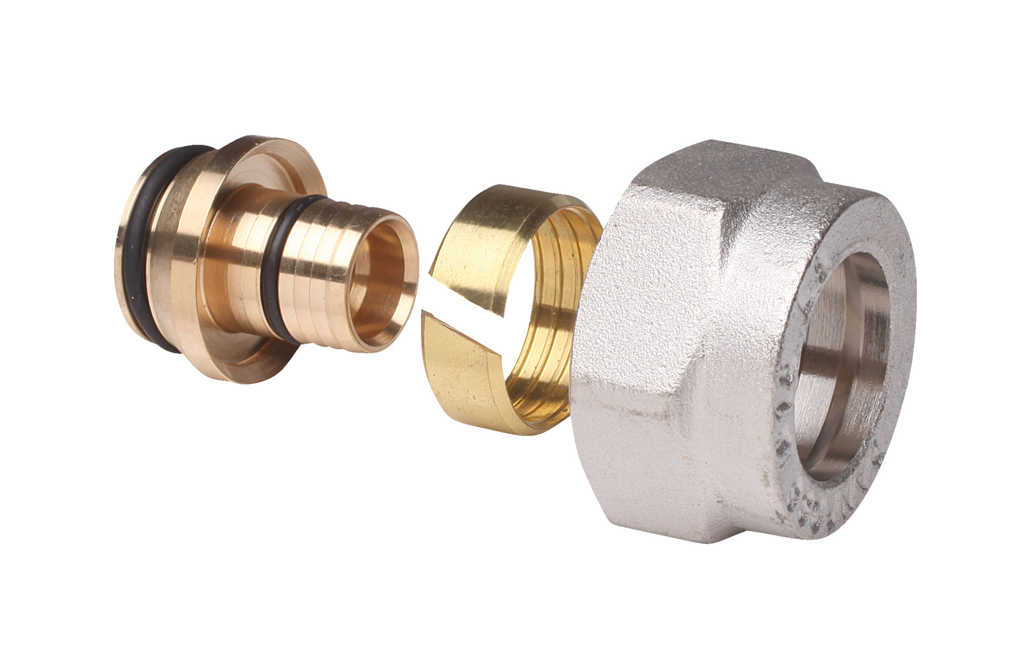 Danfoss Фитинги для полимерных труб (PEX) Уплотн. фитинги PEX 14x2 G3/4'' вн 013G4154  - Вид №20