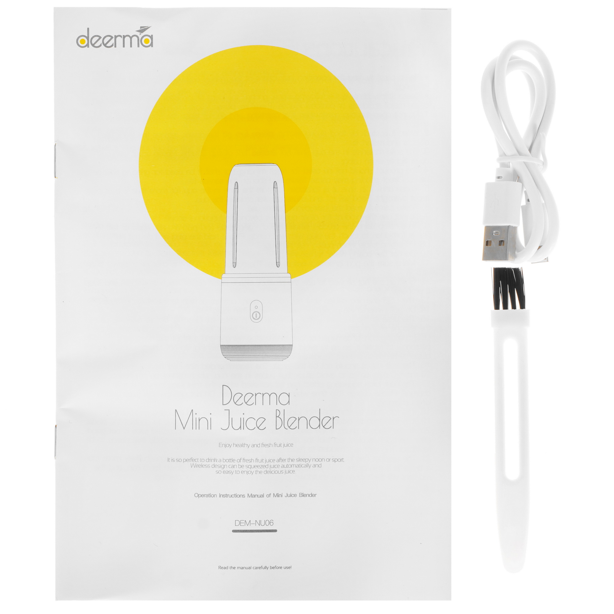 5069981 Блендер Стационарный DEERMA DEM-NU06 [скоростей - 1 шт, 400 мл] STDN-0086814 - Вид №7