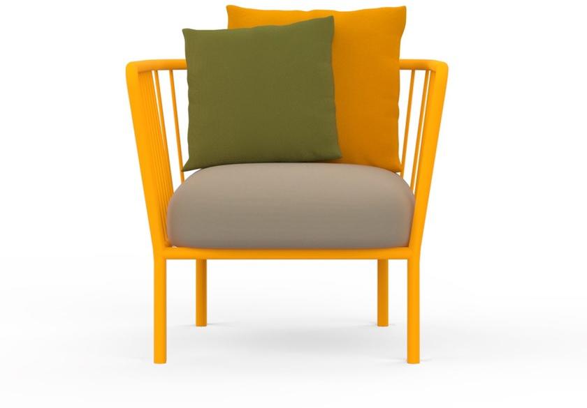 Diabla Кресло из термолакированного алюминия с подлокотниками Arp sun-id-1477853 - Вид №1