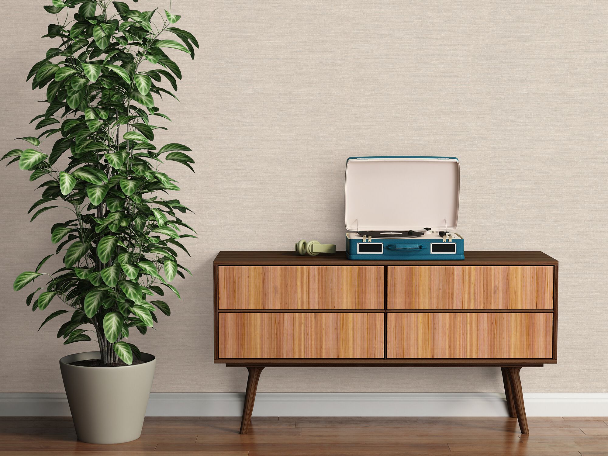 Однотонные обои с эффектом ткани Architects Paper Stories of Life ARCH-00059399 - Вид №6