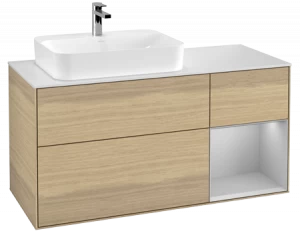 Villeroy&Boch Тумба под раковину Прямоугольная версия F401GJPC Finion Oak Veneer