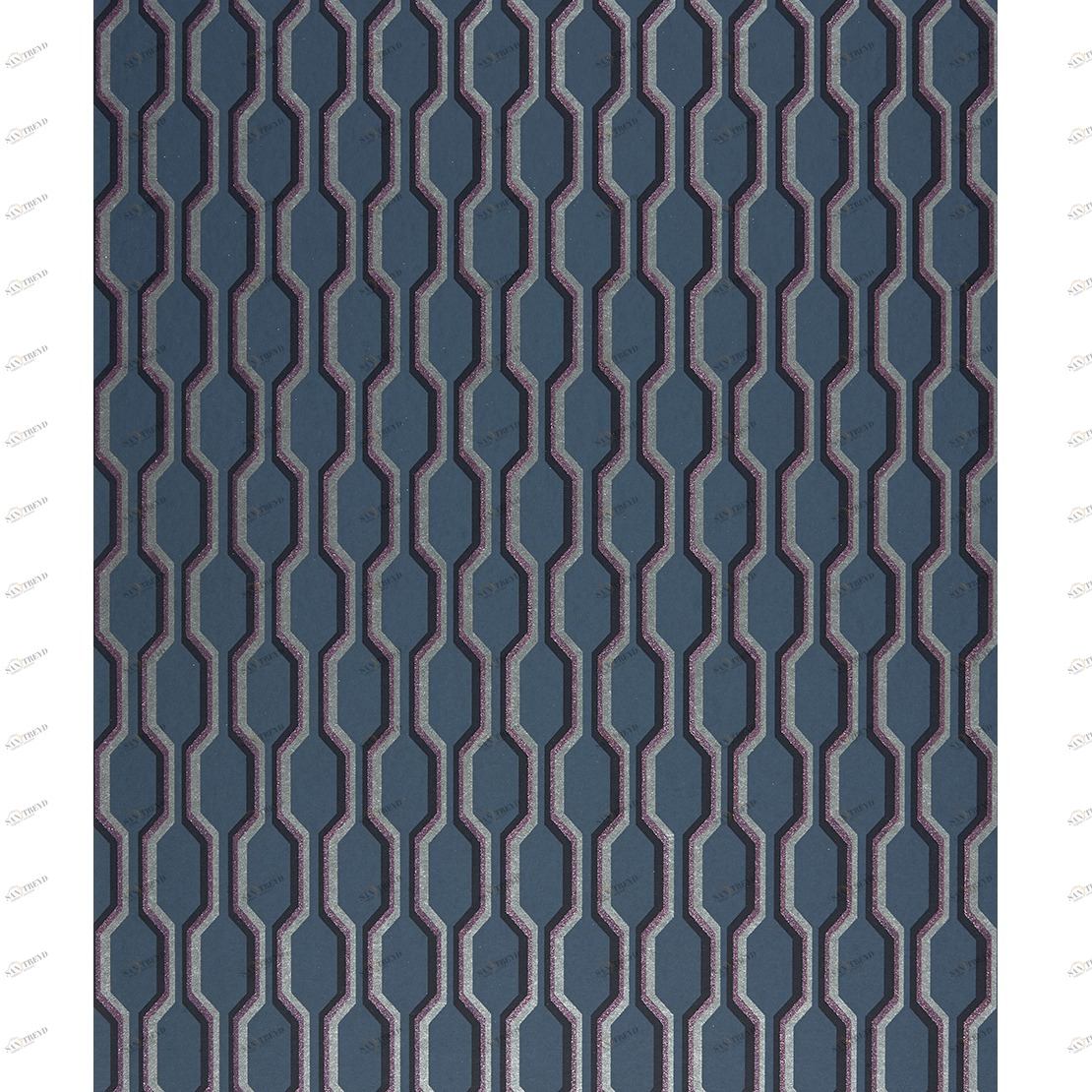 Рулон обоев MIDNIGHT 3 MDG26486227. Основа нетканый материал Casadeco