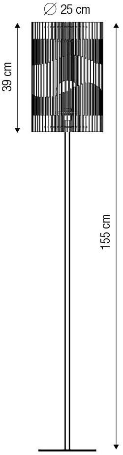 luxcambra Торшер из мдф Arles sun-id-1499467 - Вид №3