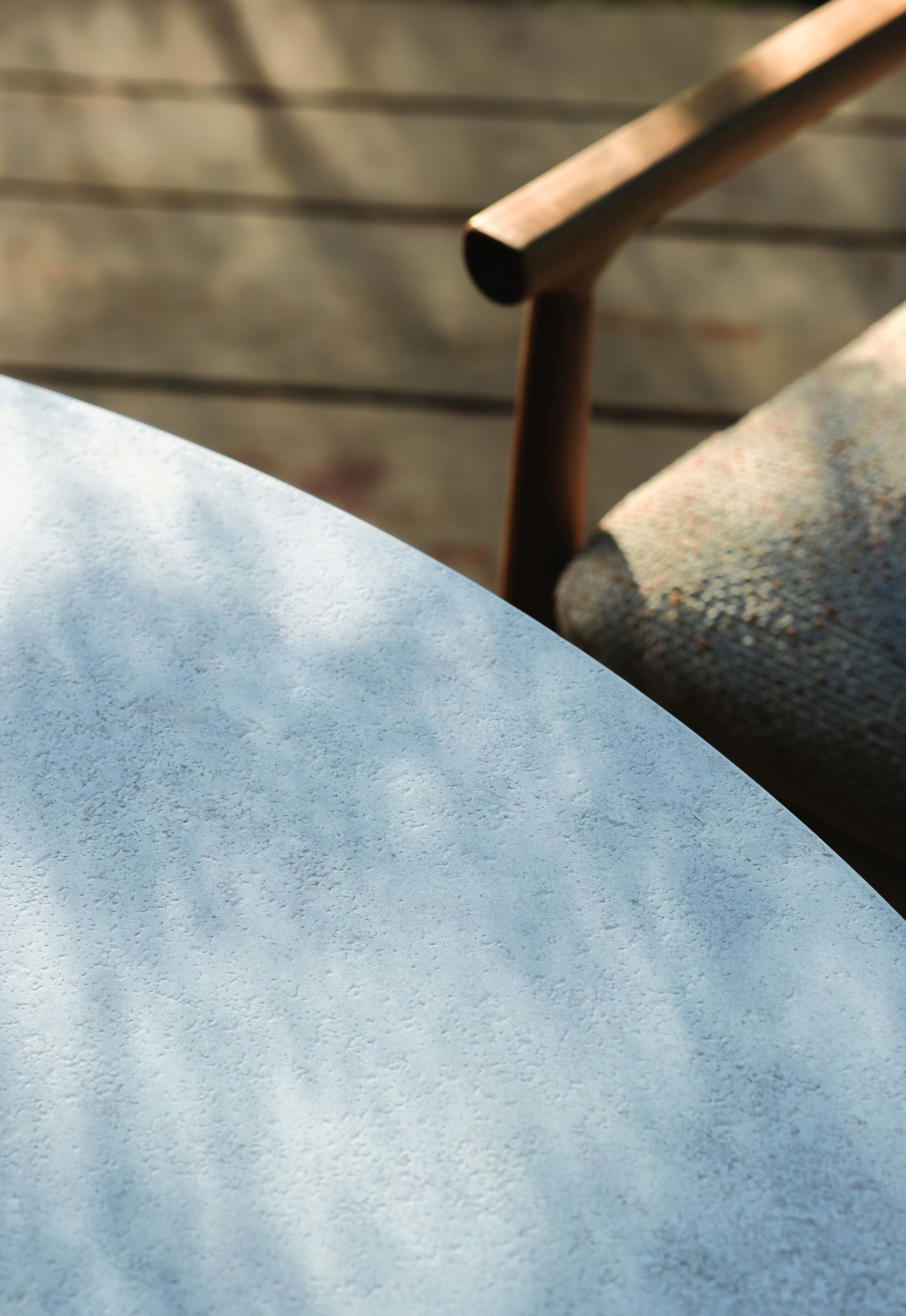 Круглый керамический обеденный стол с колесами MANUTTI Ogado ARCH-00038109 - Вид №8