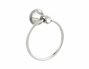 058273.000.50 Кольцо для полотенца диаметром 165 мм с кристаллами сваровски Яркий хром