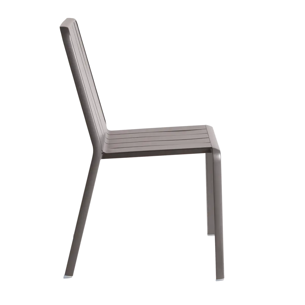 Стул Naterial Idaho 87x52 см алюминий цвет темно-серый STLM-2066794 - Вид №3