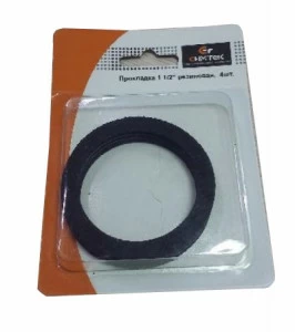 Прокладка резиновая 1 блистер (4 шт) (ТКМЩ) 10-0026