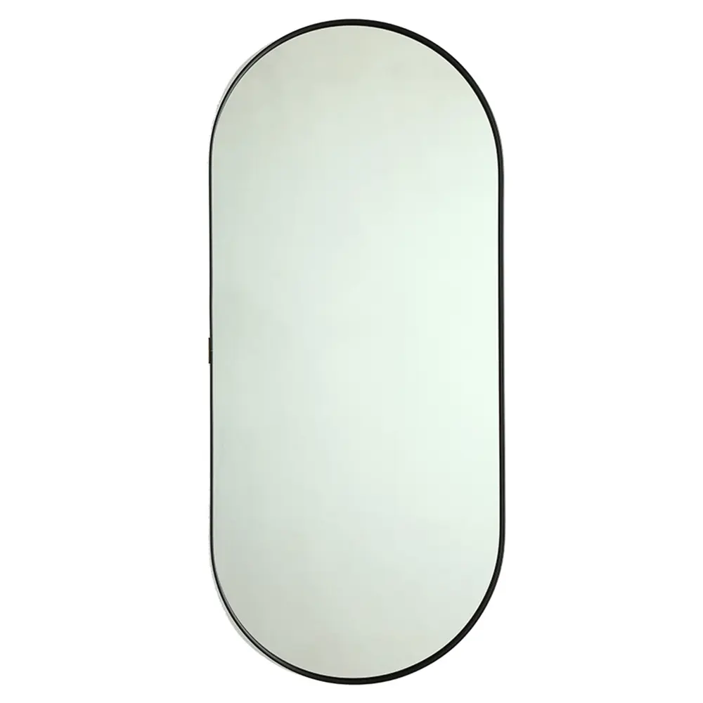 Зеркало Santreyd Metal Lux овальное черное 40×90 см для интерьера 87480810 STLM-1330401 - Вид №1