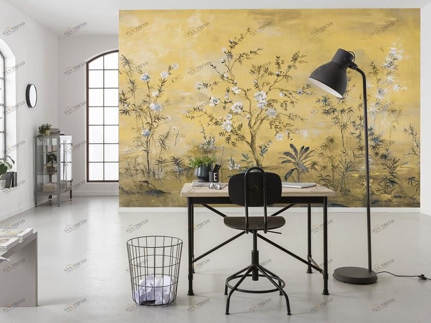 Komar Флизелиновые обои с цветочными мотивами Home Xxl4-1029