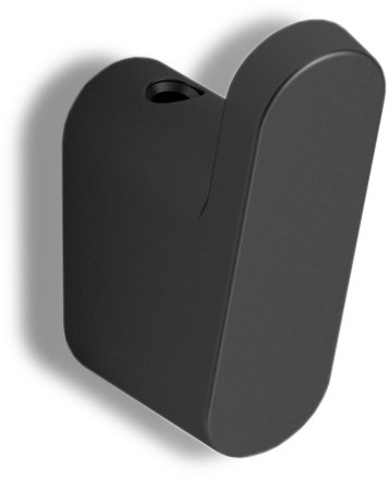 33031A-BP Крючок VICO подвесной цвет черный матовый LANGBERGER VICO, BLACK EDITION