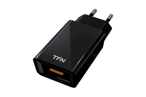 16384973 Сетевое зарядное устройство QuickCharge 3.0 black -WCQC3BK TFN