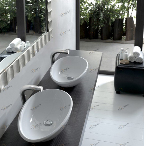 VBNAP57 Накладная раковина на столешницу  овальная Victoria + Albert 