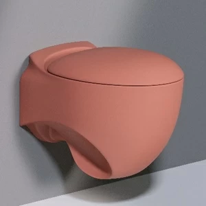 SS531T0R0V6.142 Подвесной унитаз настенный Розовый A. e T. Italia ACCENT Италия