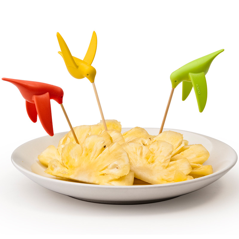 Набор для канапе Humming Bird 6 шт Qualy QL10103MX583 - Вид №1