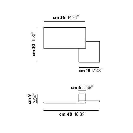 Studio Italia Design Puzzle Wall&Ceiling AP1-PL1 настенный светильник 101812 - Вид №5