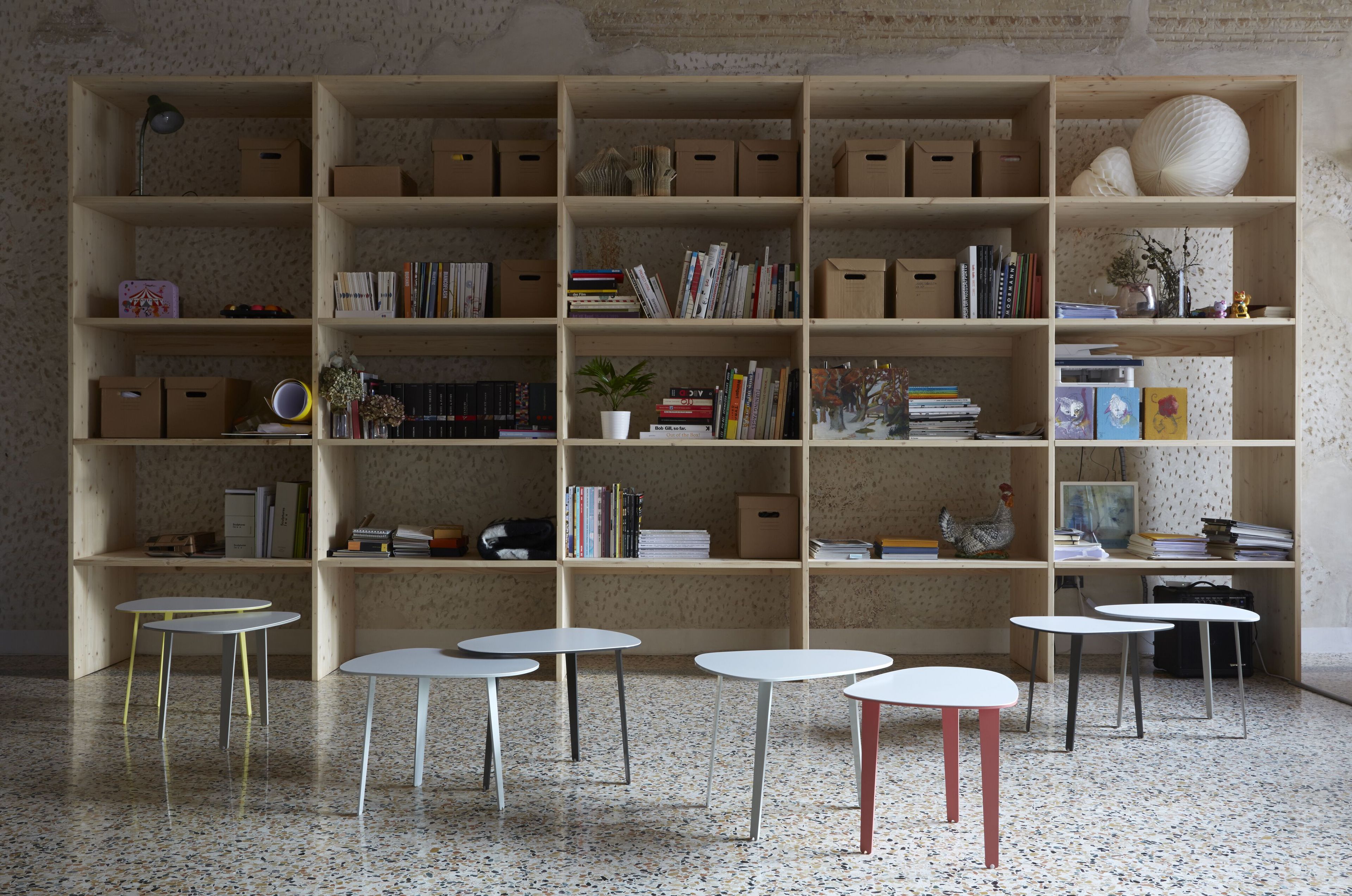 Алюминиевый журнальный столик isOnAir Bertoncini ARCH-00143340 - Вид №2