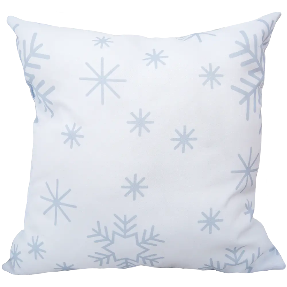 Подушка «Новый год снежинки» 40х40 см SEASONS STLM-2160937