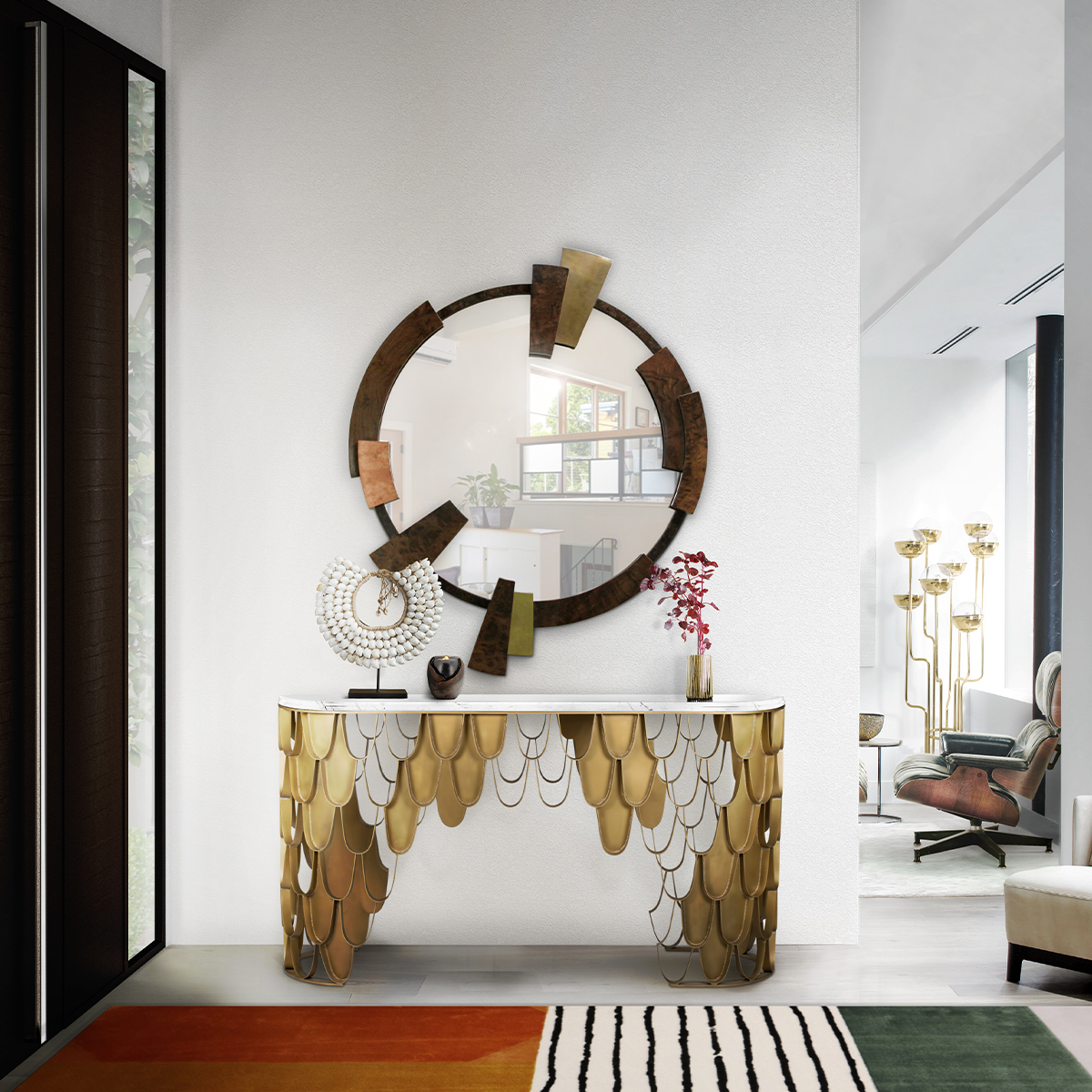 Консоли Veneto Mirror Covethouse BOCA DO LOBO  - Вид №1