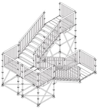 Condor Временные модульные металлические лестницы sun-id-1366232 - Вид №1