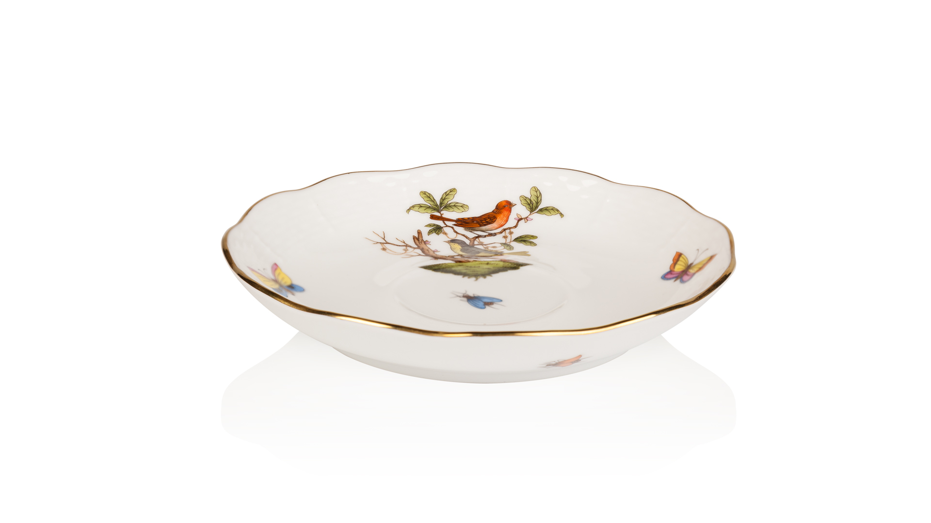 1051638 Herend Чашка чайная с блюдцем 200мл "Ротшильд" Фарфор  - Вид №2