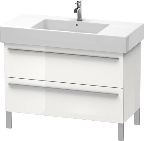 XL654400707 Тумбочка напольная X-Large #XL6544 1000 x 470 мм Бетонно-серый матовый декор Duravit - Вид №2