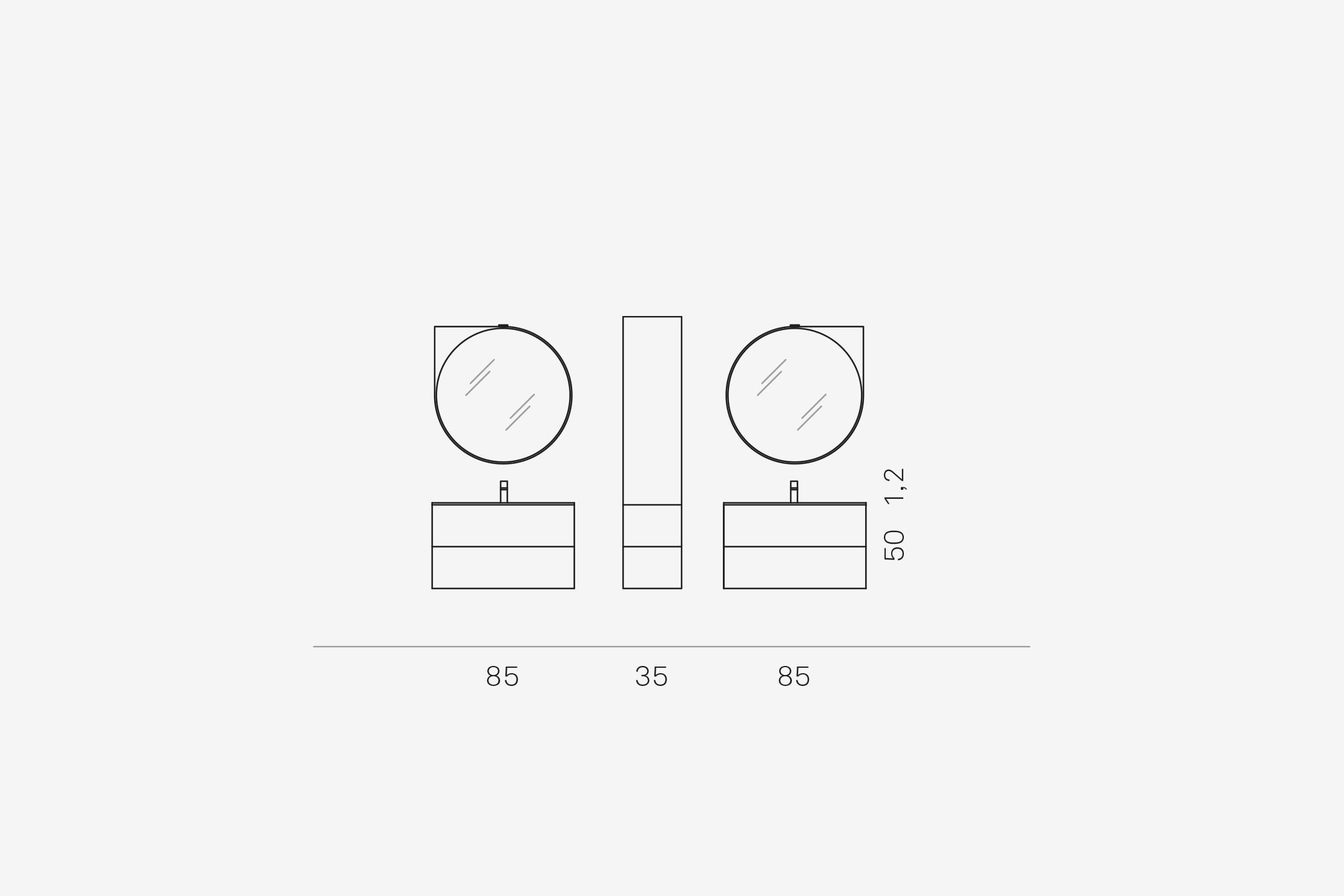 Комплект мебели 60 Arcom E.ly STARC35 - Вид №2