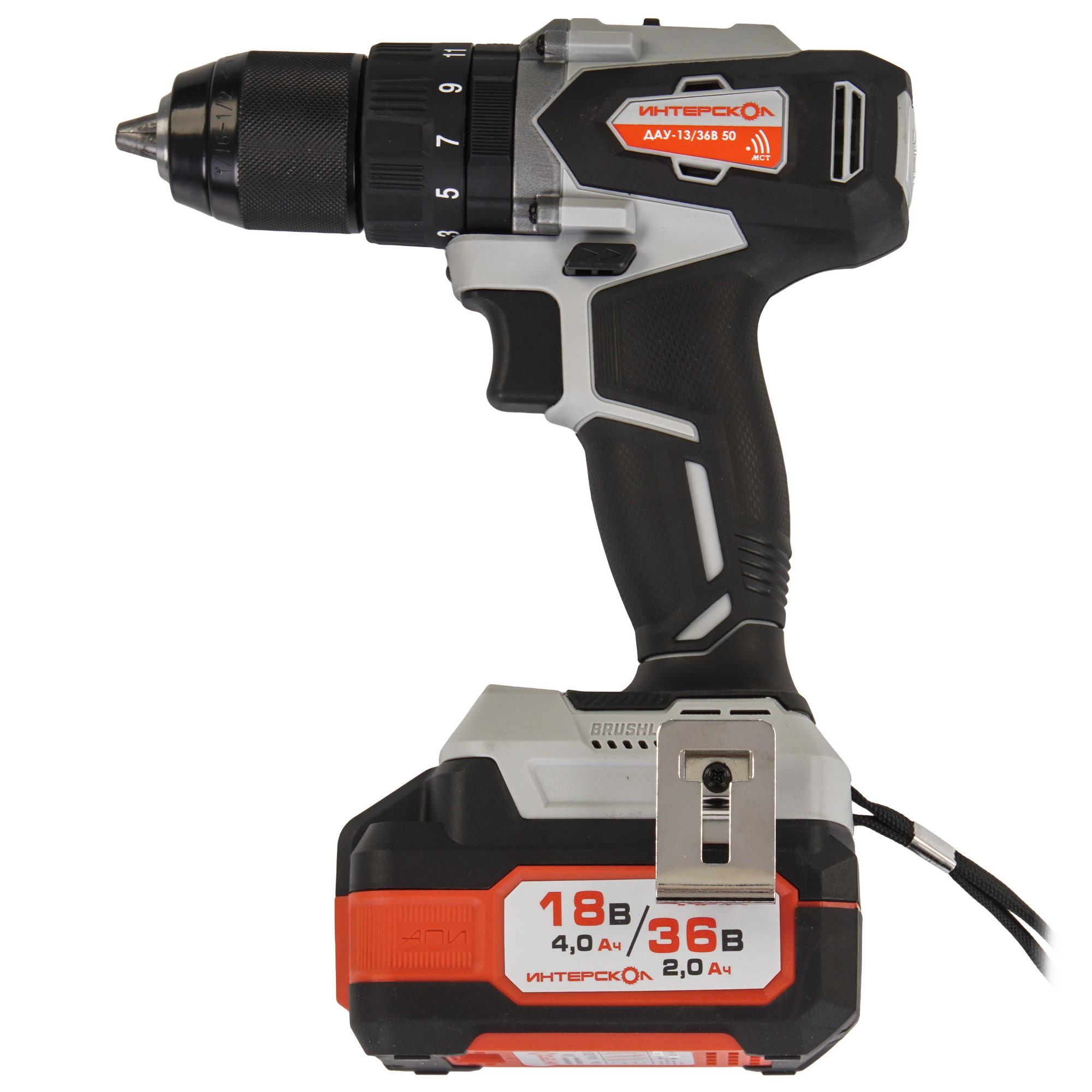Дрель-шуруповерт Интерскол ДАУ-13/36В 50 9150386 STDN-0115270 - Вид №1