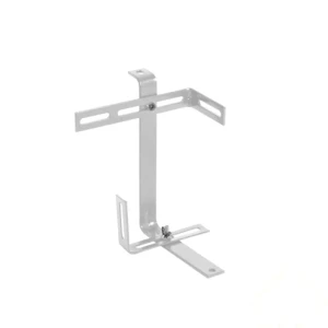 Кронштейн для балконных ящиков универсальный, белый, 2 шт.