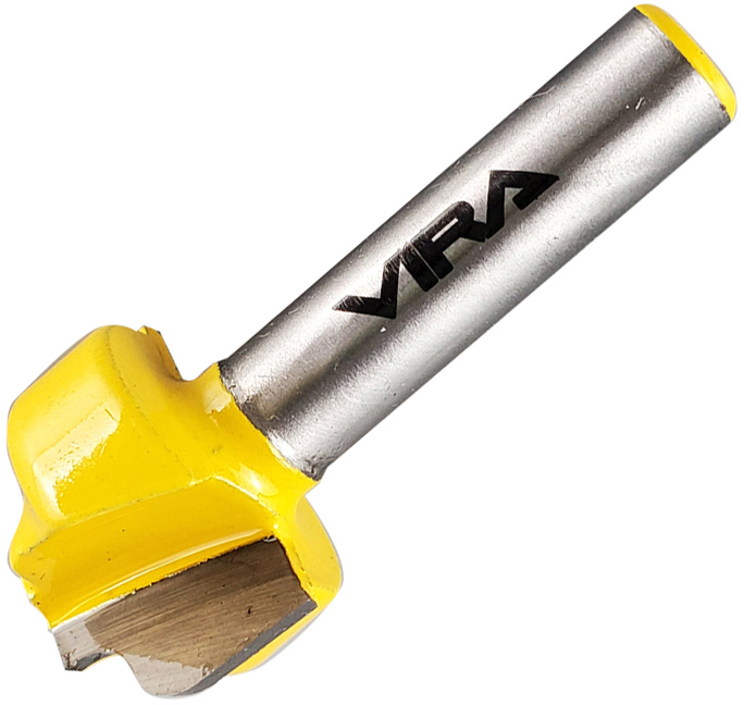 Фреза пазовая фасонная VIRA 22×13 мм для декоративной обработки дерева 83338983