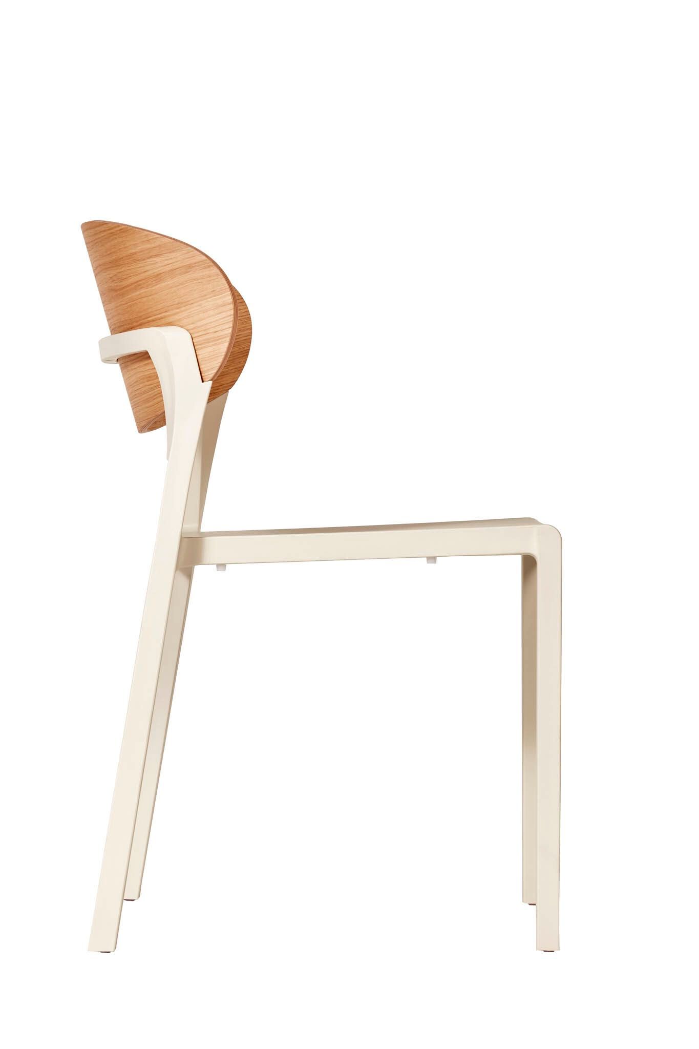 Садовый стул из полипропилена с деревянной спинкой Ezpeleta BAKE WOOD ARCH-00073360 - Вид №26