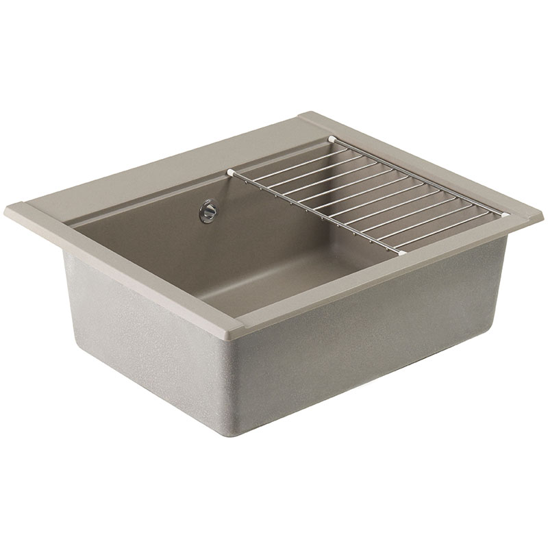 1A715232LD250 Мойка кухонная прямоугольная AQUATON ДЕЛИЯ - Вид №3