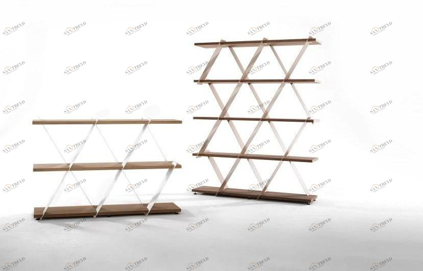 Tonin Casa Открытый самонесущий двухсторонний стеллаж из дерева sun-id-1357864