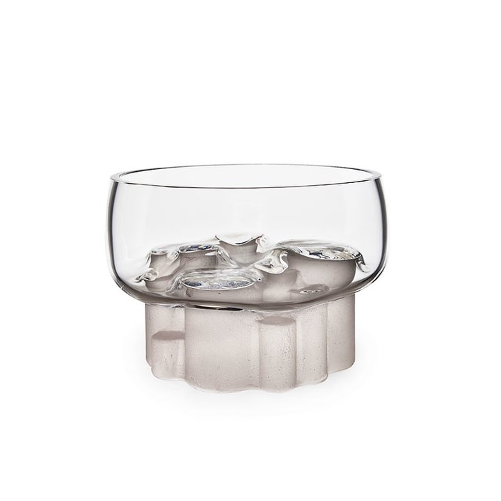 56106 Чаша из прозрачного хрусталя "Городской лес", 120/165 мм. Maleras 