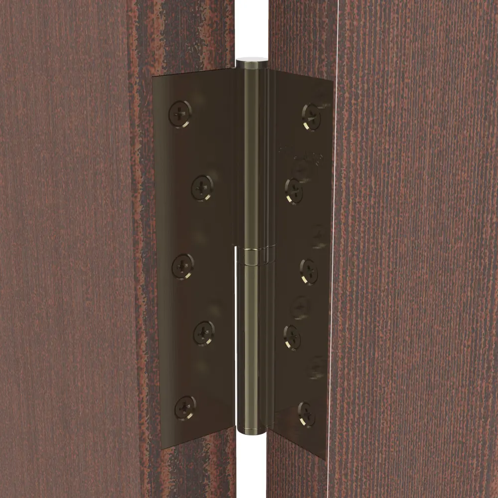 82105919 Петля съёмная левая S125413L-AB/BL, 125x75 мм, сталь, цвет бронза STLM-0019035 FUARO  - Вид №7